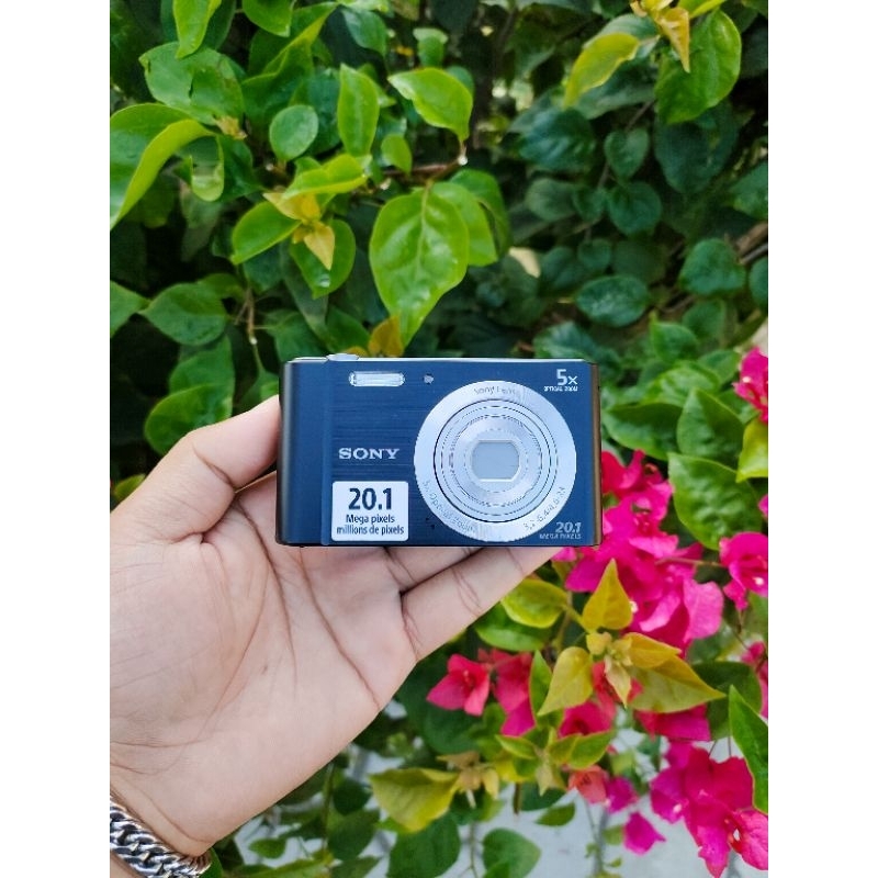 DIGICAM SONY CYBERSHOT DSC-W800 BLACK MULUS
