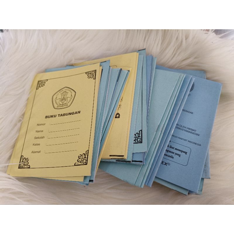 

Buku Tabungan Sekolah/Buku Tabungan Kecil