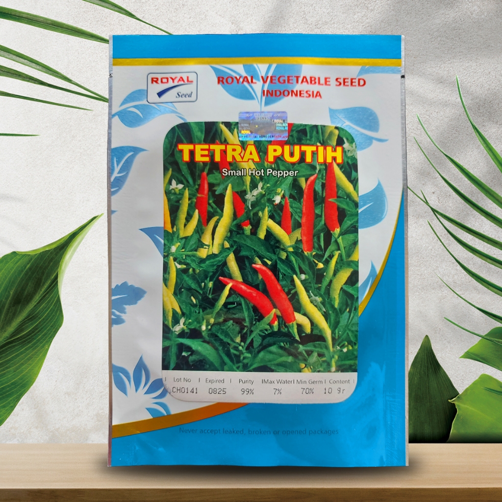 Benih Cabai Rawit TETRA PUTIH 350biji