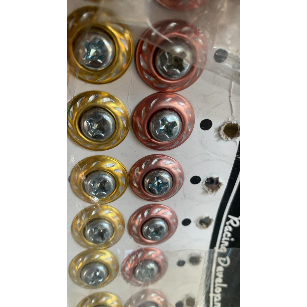 Baut Mur Plat Nomor Motor Variasi | Keren & Tahan Lama