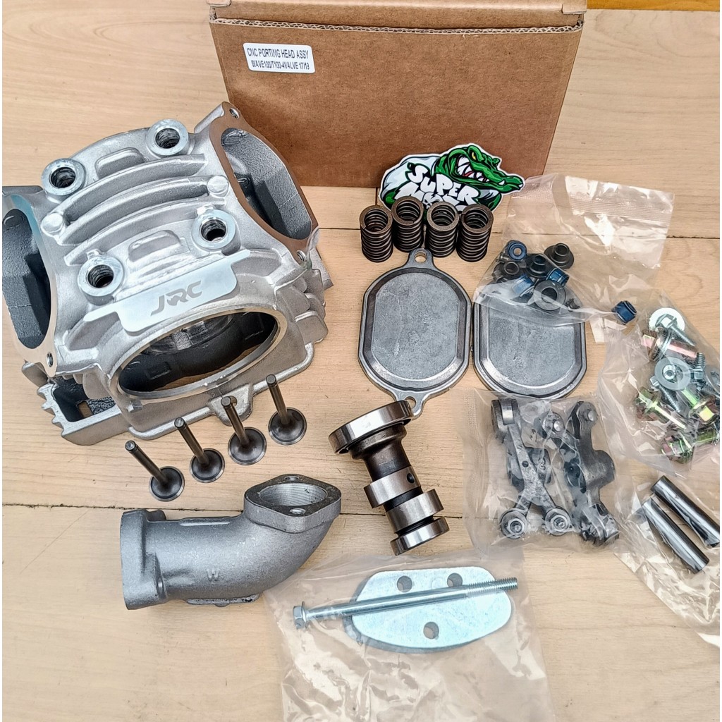 Kop Head Assy Cylinder head Grand 4 klep 19 17 mm JRC Porting Cnc