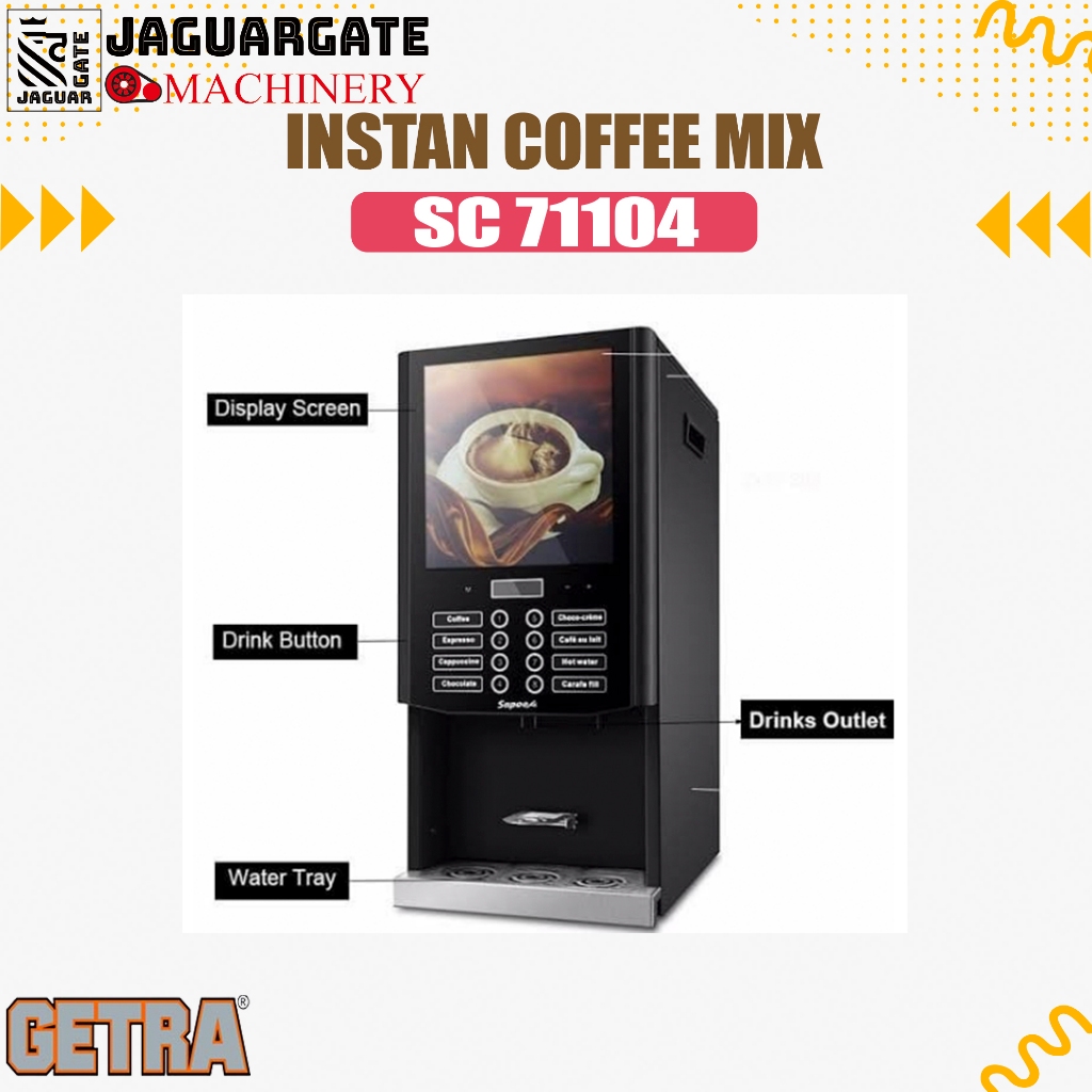 Mix Coffee Dispenser Getra SC-71104 / Mesin Kopi Dispenser Getra