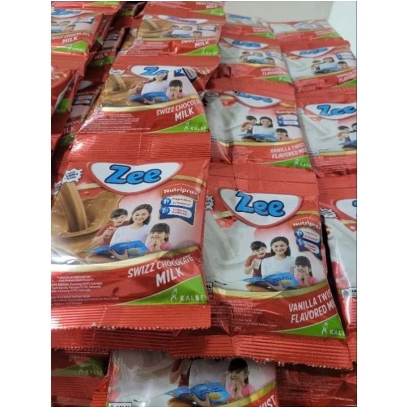 

Zee Cokelat/Vanilla 1 renceng isi 10 sachet @38g