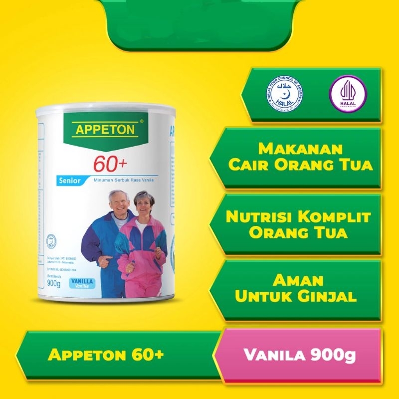 

Promo 1Kaleng Susu Appeton 60+ Herbal Original Bpom