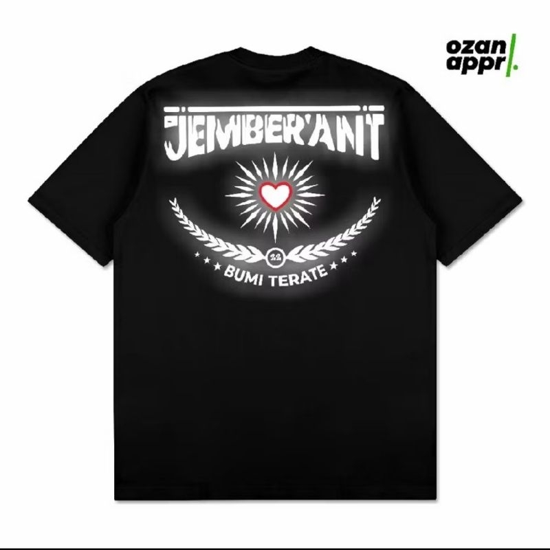 Kaos T-Shirt Jember'ant PSHT 1922 Reflective Menyala / Baju Psht Viral Combed 24s ~ FREE STIKER