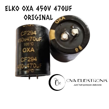 Elco 450V 470UF & 450v 270UF OXA ORIGINAL