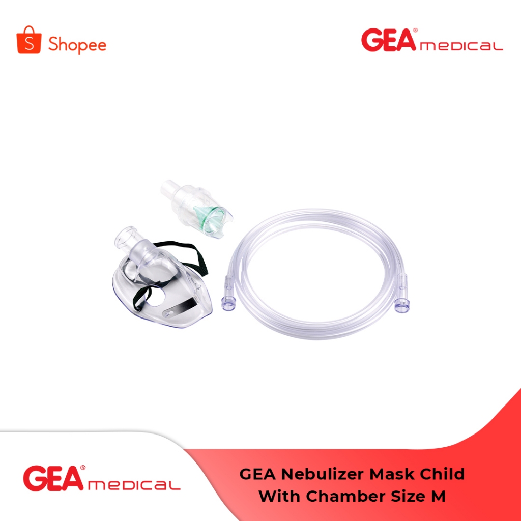 GEA Nebulizer Mask Child with Chamber (Size M)