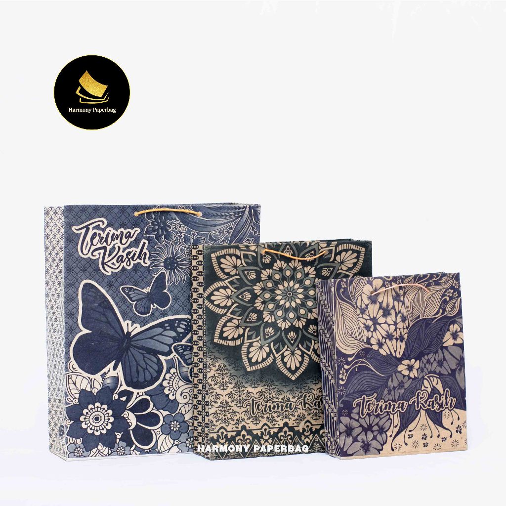 

Paper Bag Batik Gift Bags Souvenir Snack Birthday, Wedding, Arisan, Hajatan Bags