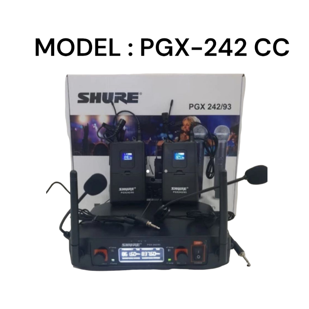 Microphone Shure PGX 242 CC / PGX242 CC / PGX-242 CC