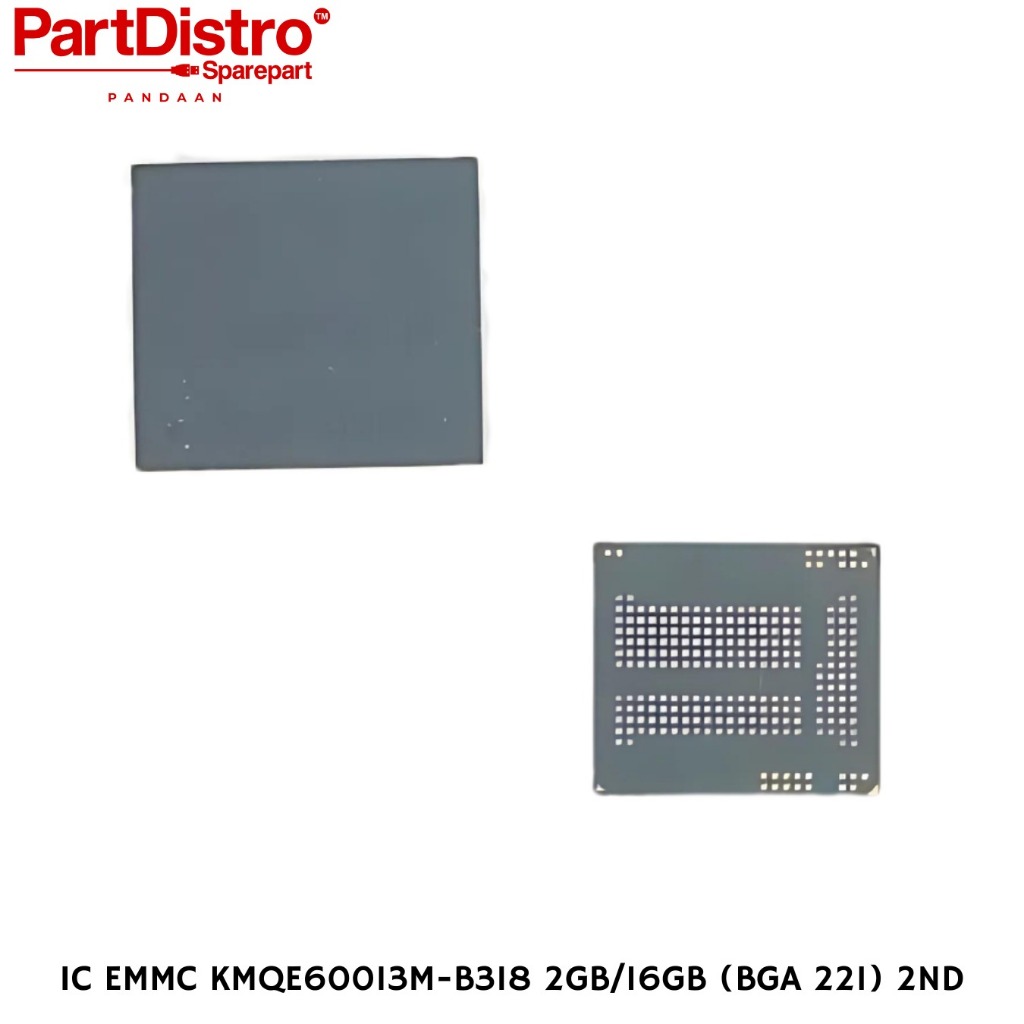 IC EMMC KMQE60013M-B318 2GB/16GB (BGA 221) 2ND