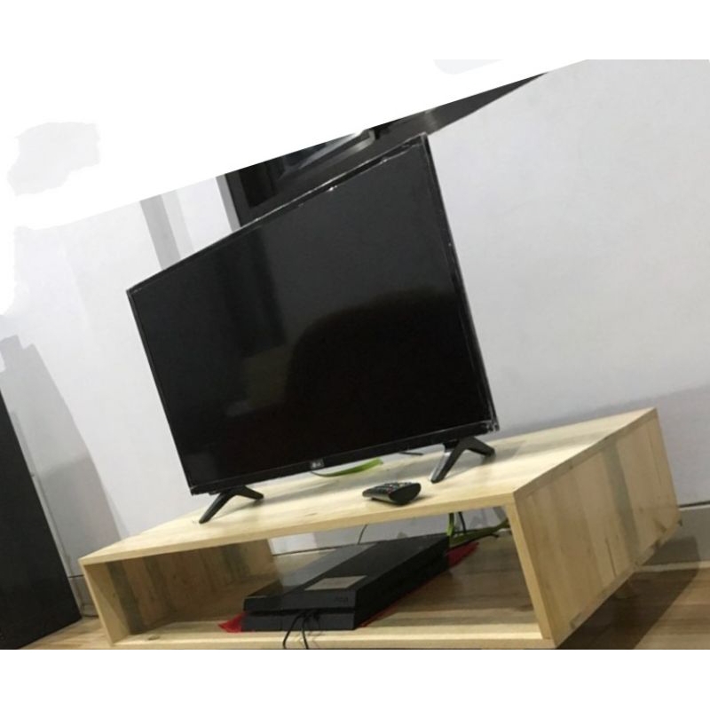 MEJA TV KAYU JATI BELANDA minimalis