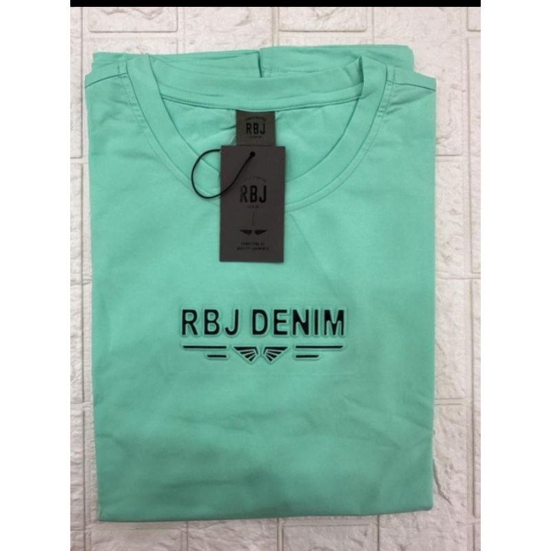 kaos oblong impor RBJ DENIM / kaos oblong pria