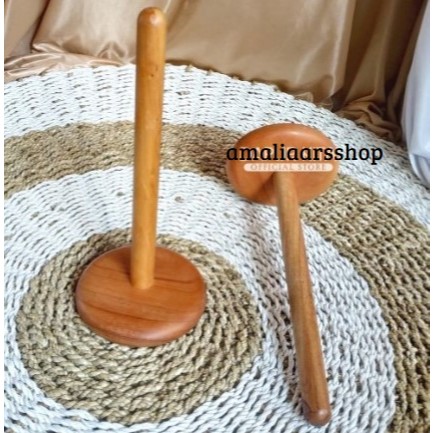 Tempat Tissue Dapur / Rol Tissue Dapur Kayu