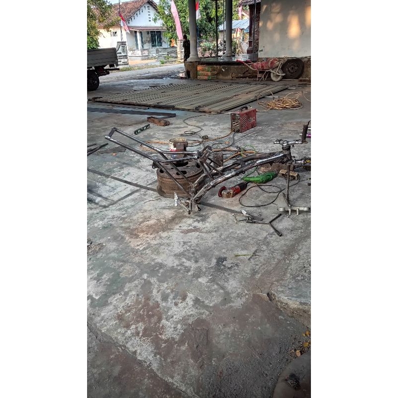 rangka drag Fu+ T atas bawah