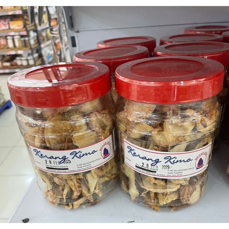 

kerang kima mekar jaya kemasan toples