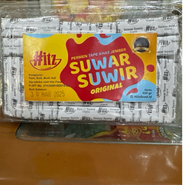 

permen tape suwar suwir original