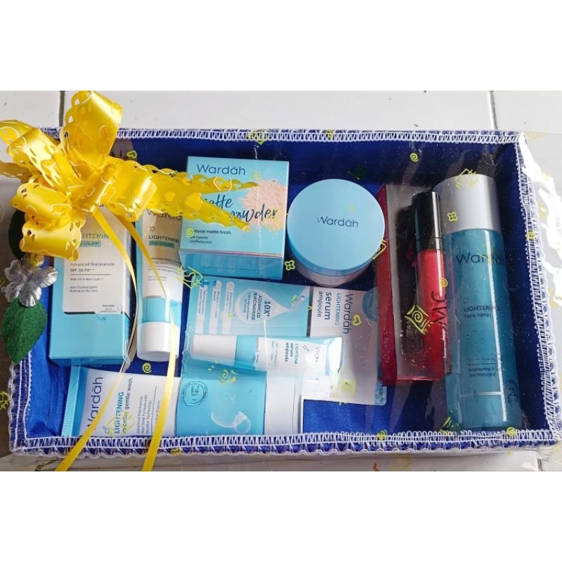 PAKET HAMPERS WARDAH MAKE UP HARIAN//PAKET HAMPERS WARDAH//PAKET SKINCARE