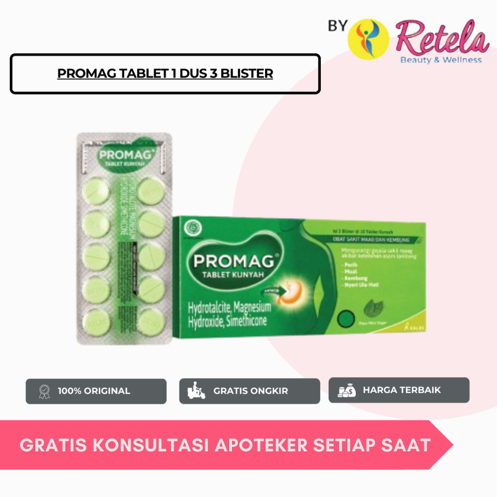 PROMAG TABLET 1 DUS 3 BLISTER