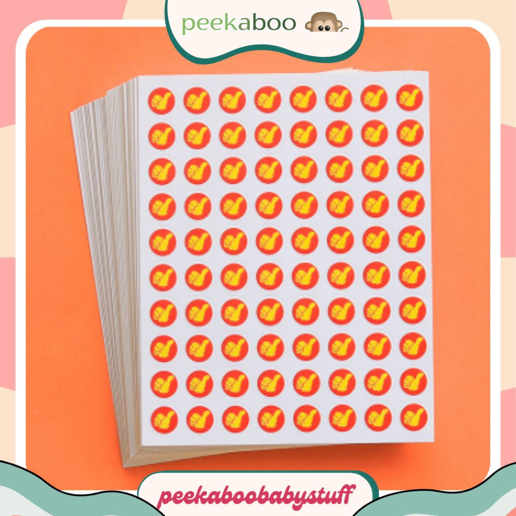 

STICKER REWARDS ANAK - THUMBS UP || STICKER REWARD ANAK || STIKER LUCU DIY MURAH