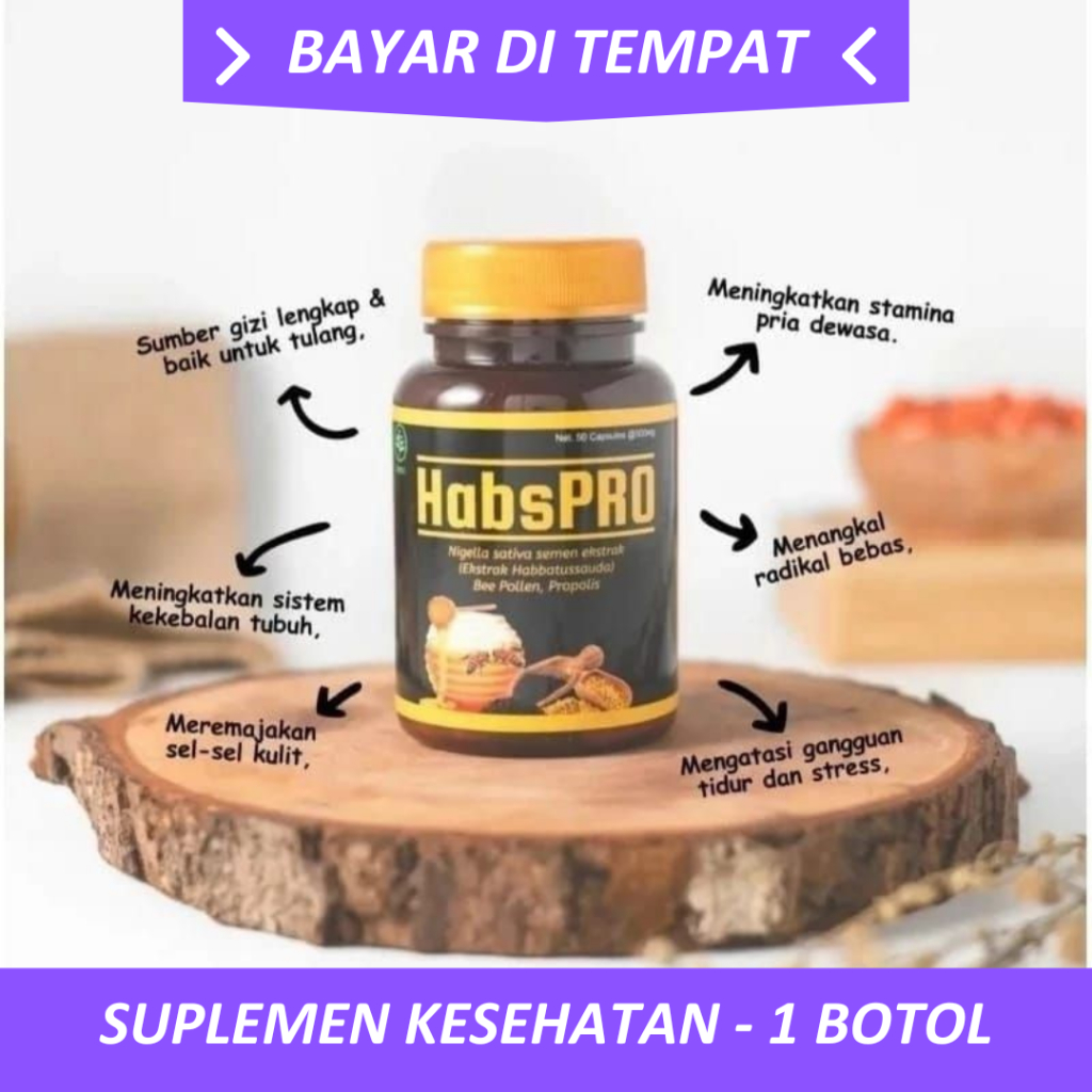 

Herbal Habbatussauda 1 Botol Isi 55 Kapsul - Kemasan Baru