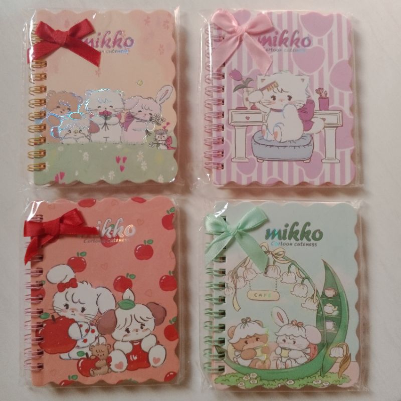 

notebook sanrio, mikko, pokemon, Shinchan, capybara, lotso