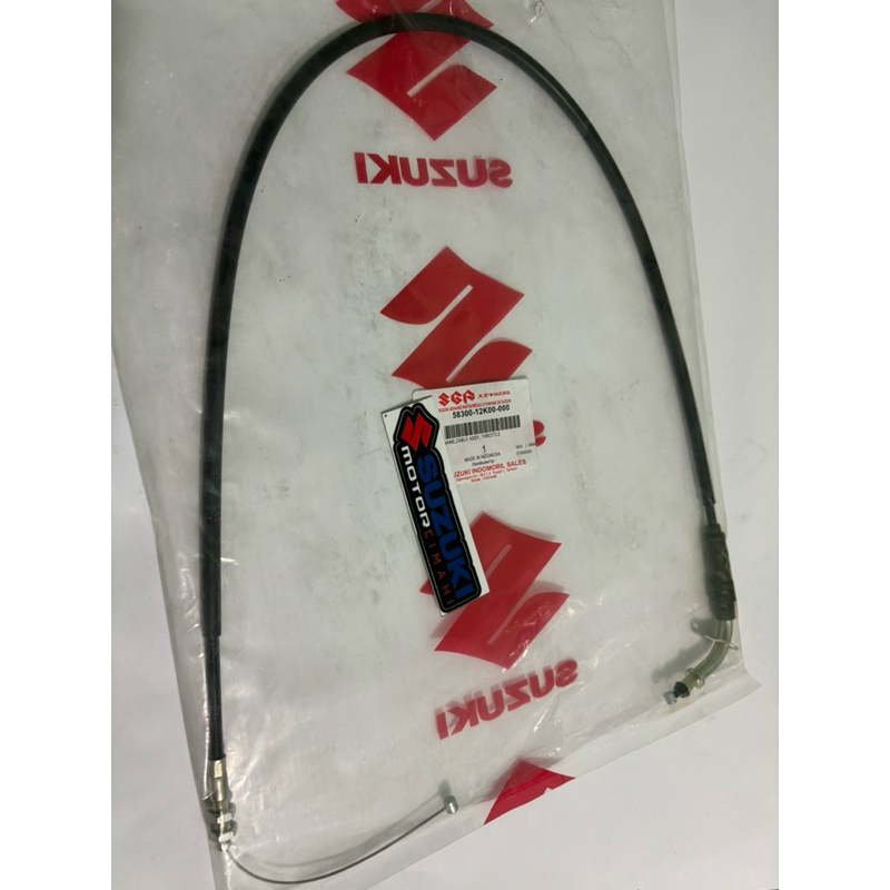 CABLE ASSY THROTTLE/KABEL GAS SUZUKI SATRIA FU INJEKSI ORIGINAL SGP 58300-12K00-000