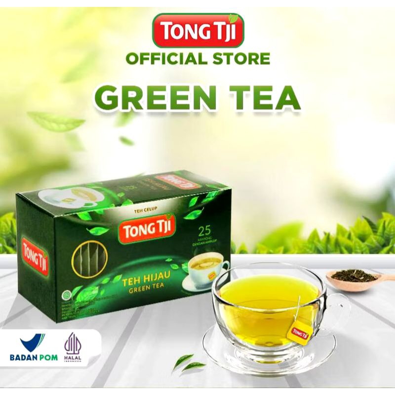 

Tong Tji Green Tea 25Kantong teh
