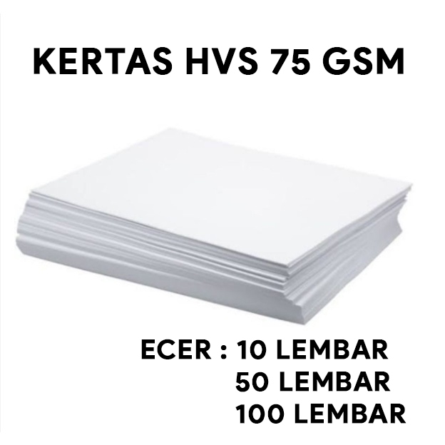 

Kertas HVS ECERAN A4 75 Gsm