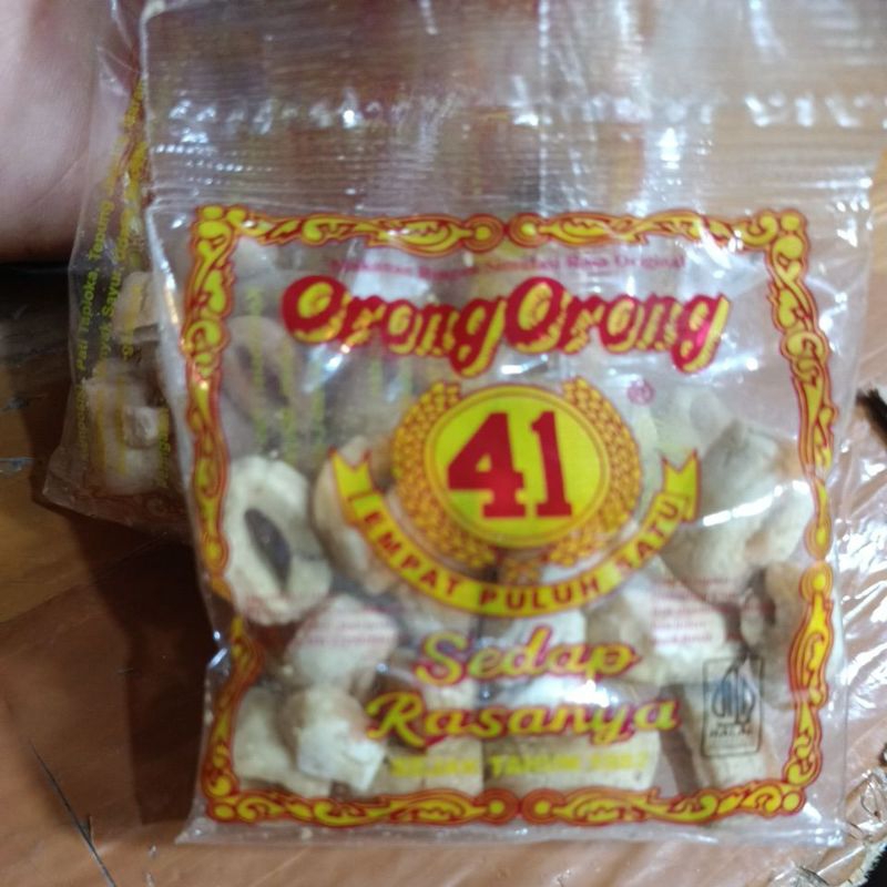 

Snack Orong orong cap 41 snack orong orong medan isi 20