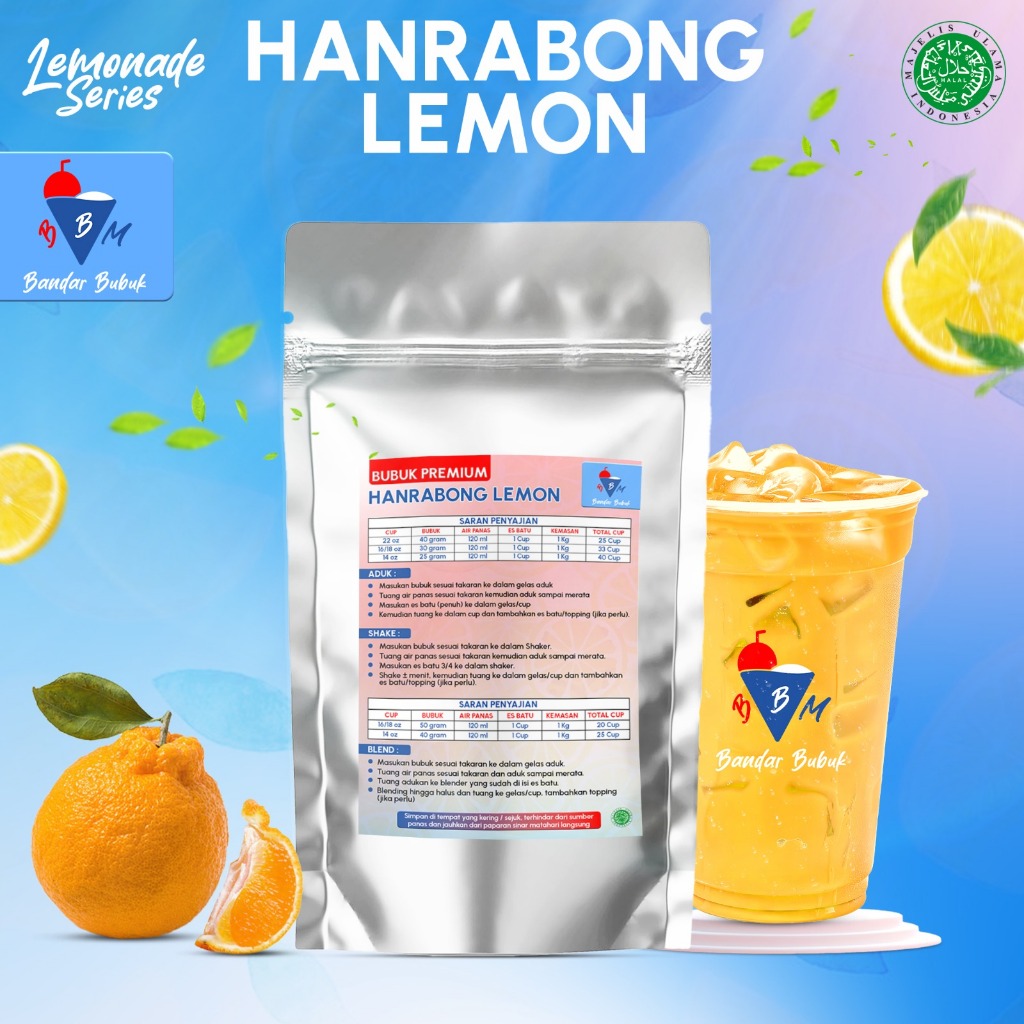 

HANRABONG LEMON 1KG BANDAR BUBUK MINUMAN PREMIUM READY BANYAK VARIAN RASA