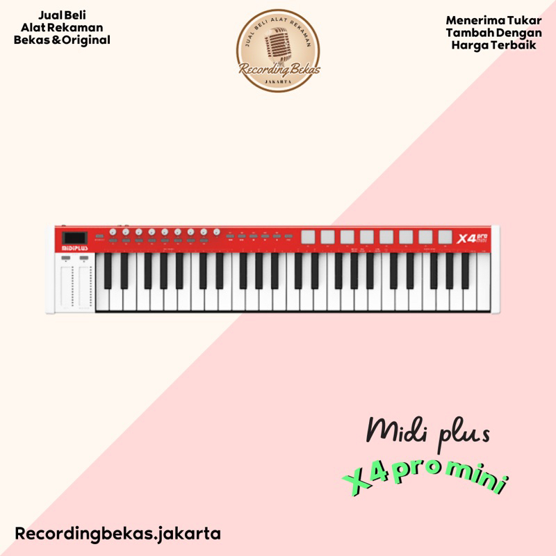 Midi controller midiplus x4pro mini