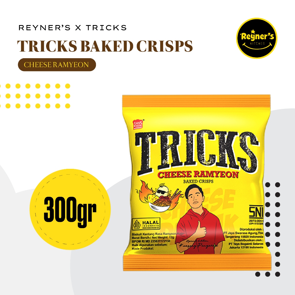 

New Variant Tricks Crisps 10 x 12g CHEESE RAMYEON – Potato Baked Crisps