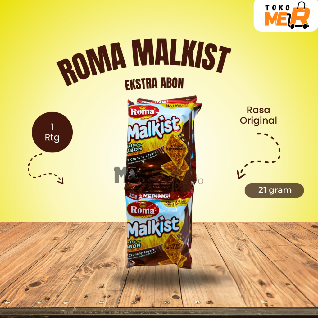 

Roma Malkist Abon (10 x 21 gr)