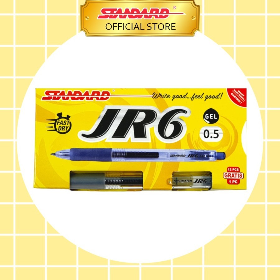 

TBMO PAK BOLPEN JR6 0.5 BLACK ISI 12PCS STANDARD