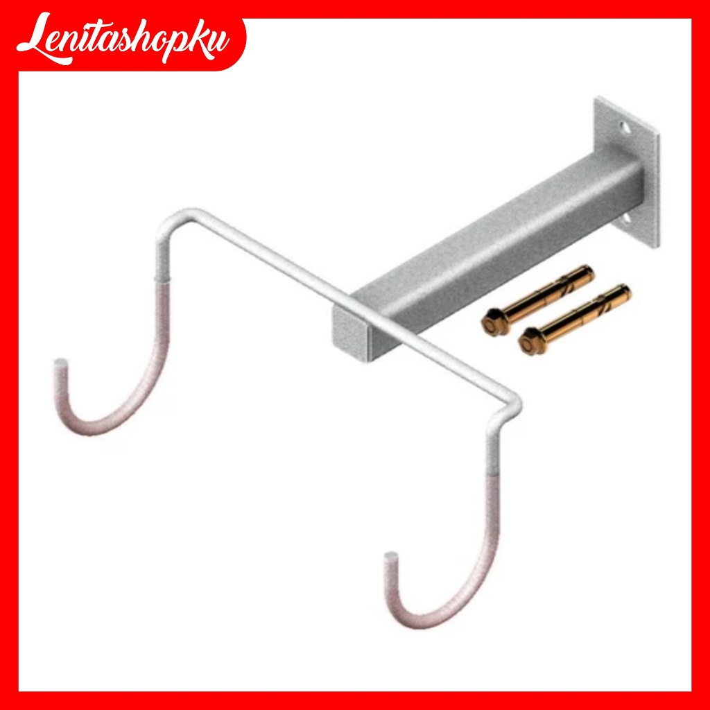 Besi Hollow Cantolan Jepitan Sepeda Mini Besi Hanger Mountain Bike Pedal Semua Tipe Warna Hitam Puti