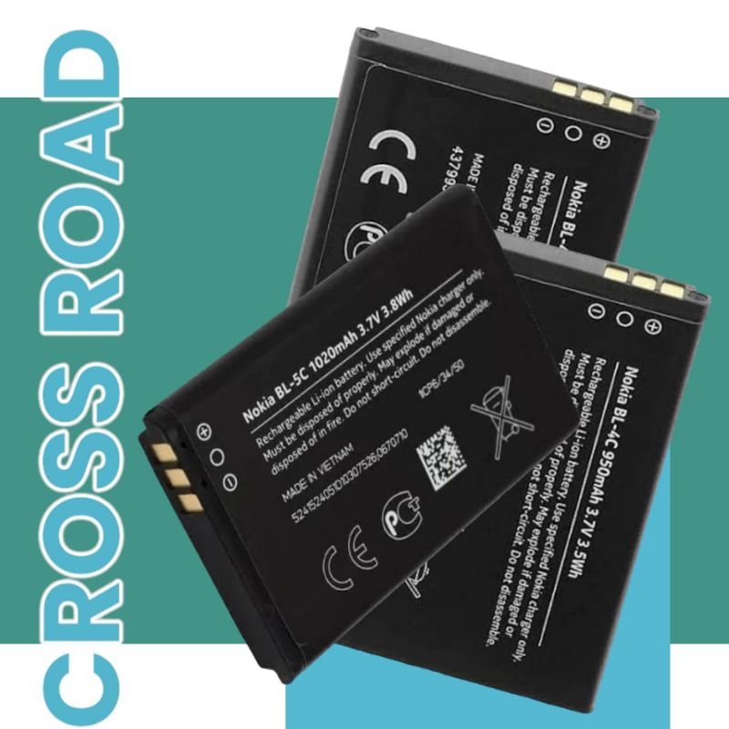 Baterai Nokia BL-5C / BL-4C Original