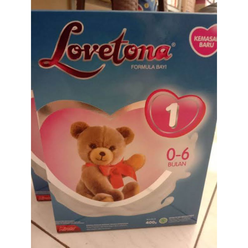 susu bayi 0-6 bulan lovetona