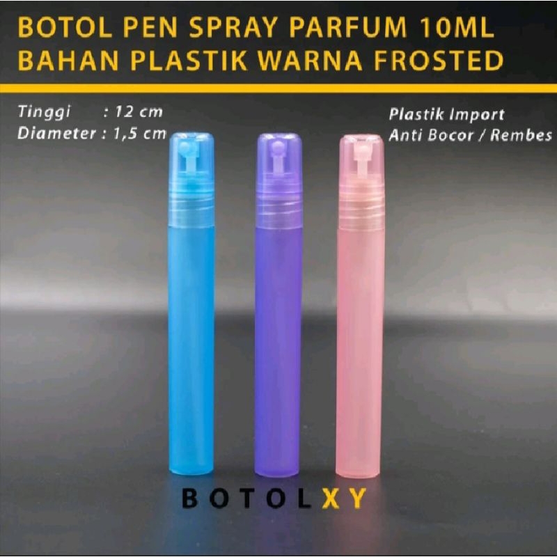 botol pen 10 ml spray bahan plastik