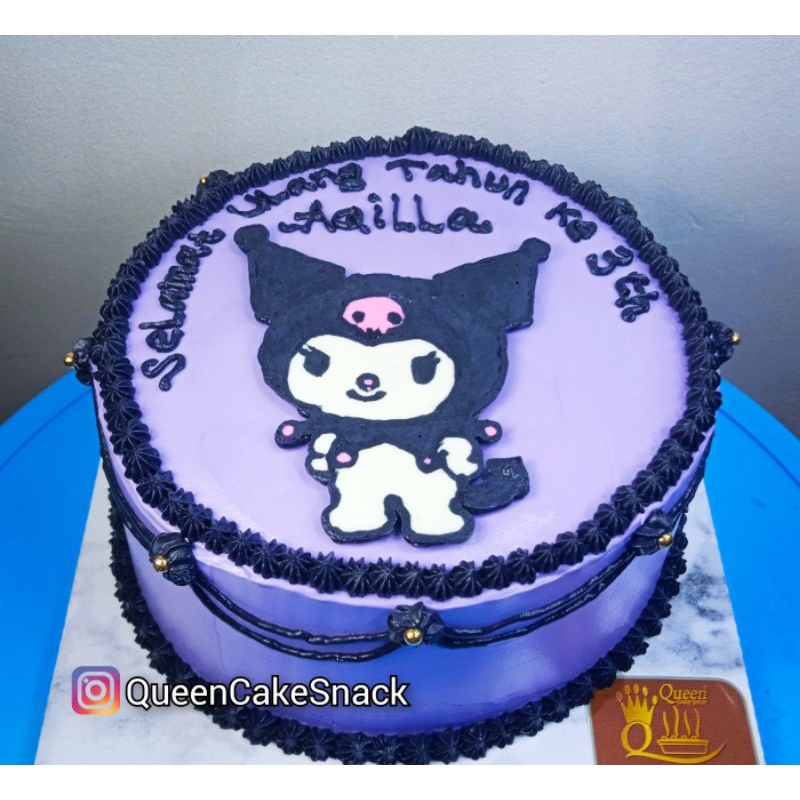 

Kue Ulang Tahun Kuromi Cake Ultah Karakter Sanrio