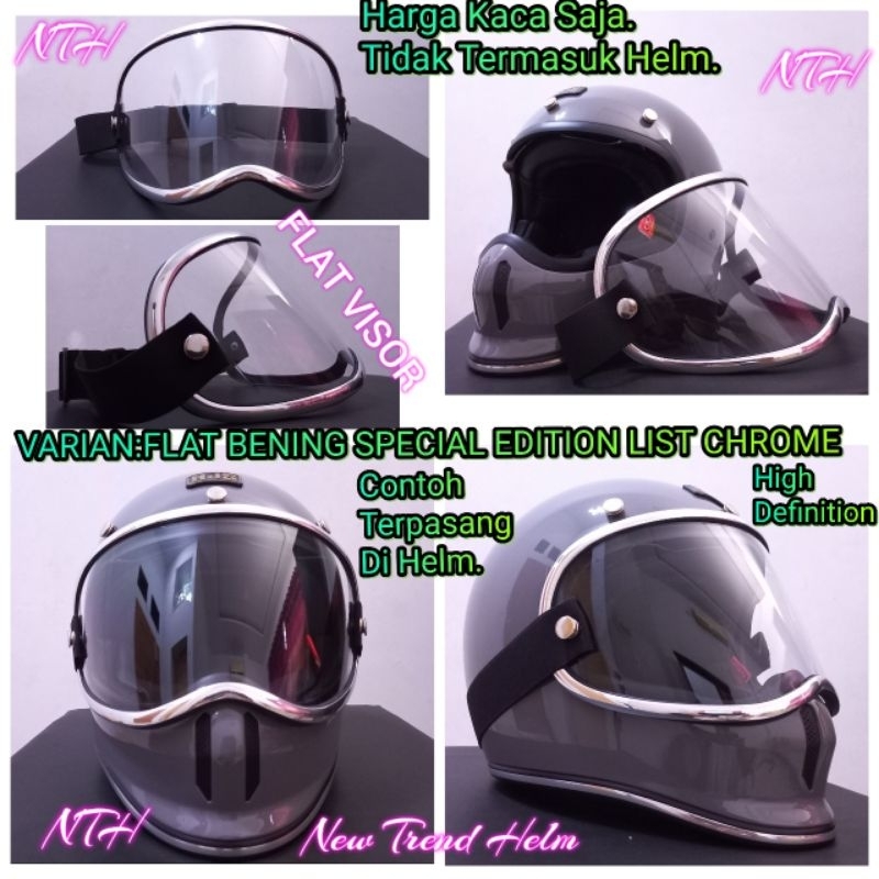 Kaca Helm NJS Freedom Outer Visor Helm NJS Freedom