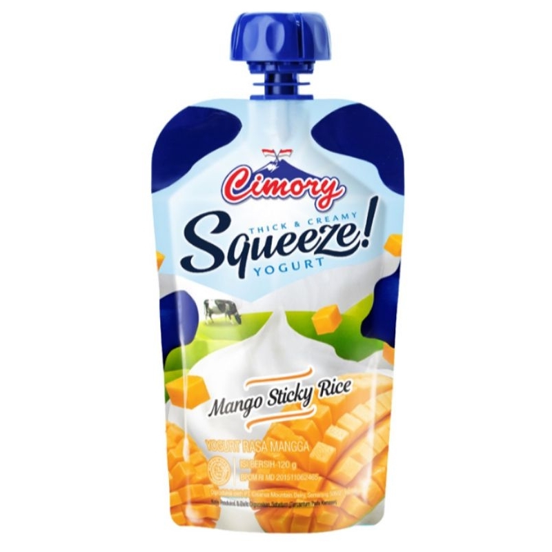 

Cimory Yogurt Squeeze Mango Sticky Rice 120 gram