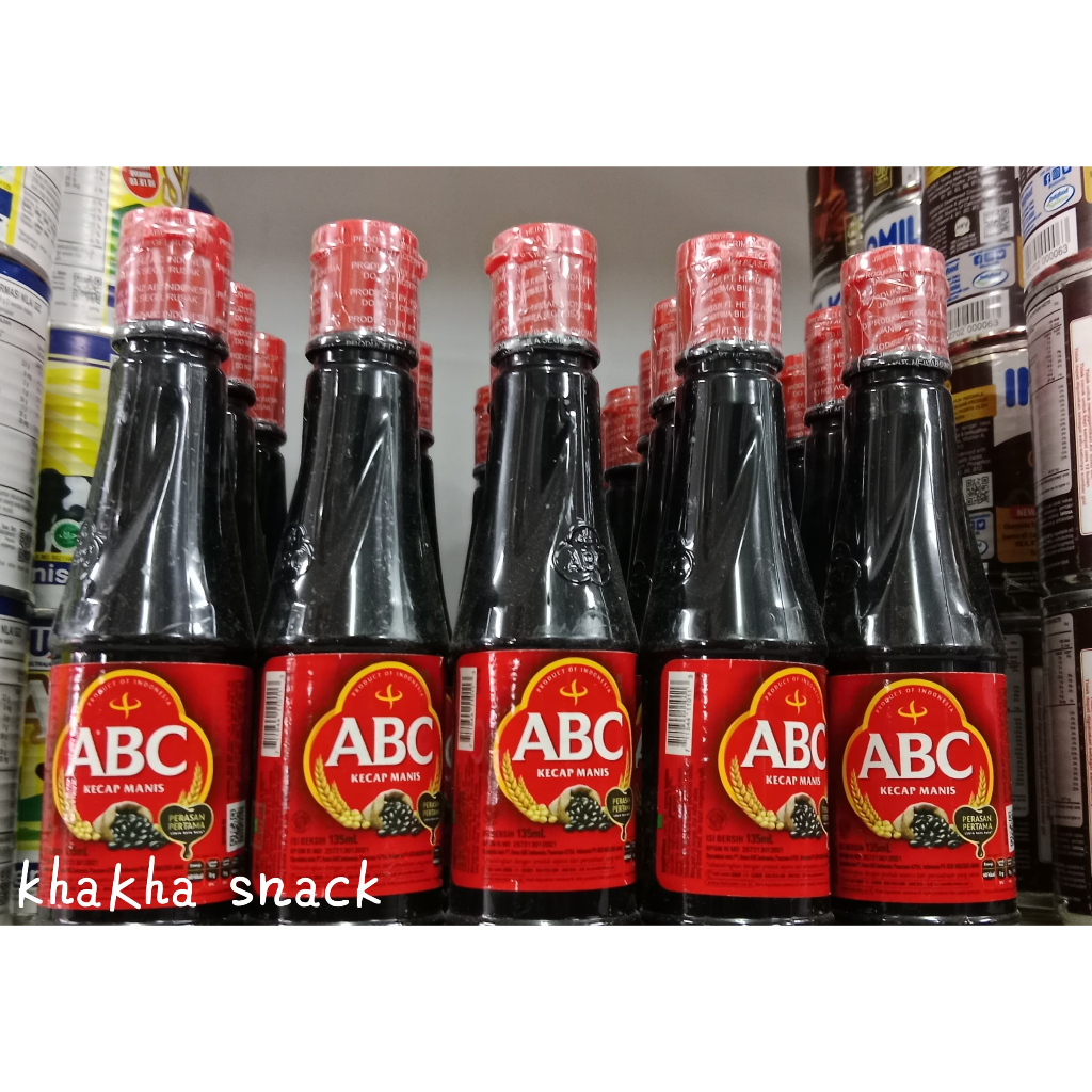 

ABC Kecap Manis 135ml/ Kecap Manis Botol