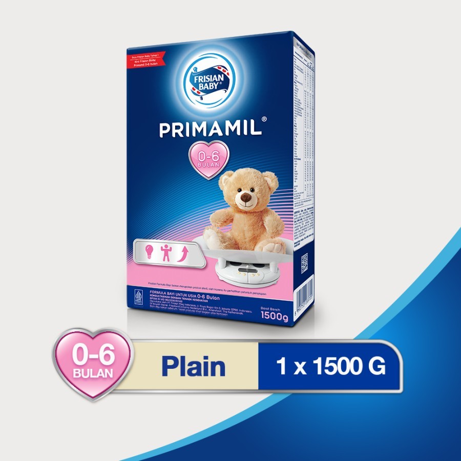Frisian Baby Primamil 0-6 Bulan Susu Formula Bayi 1500g