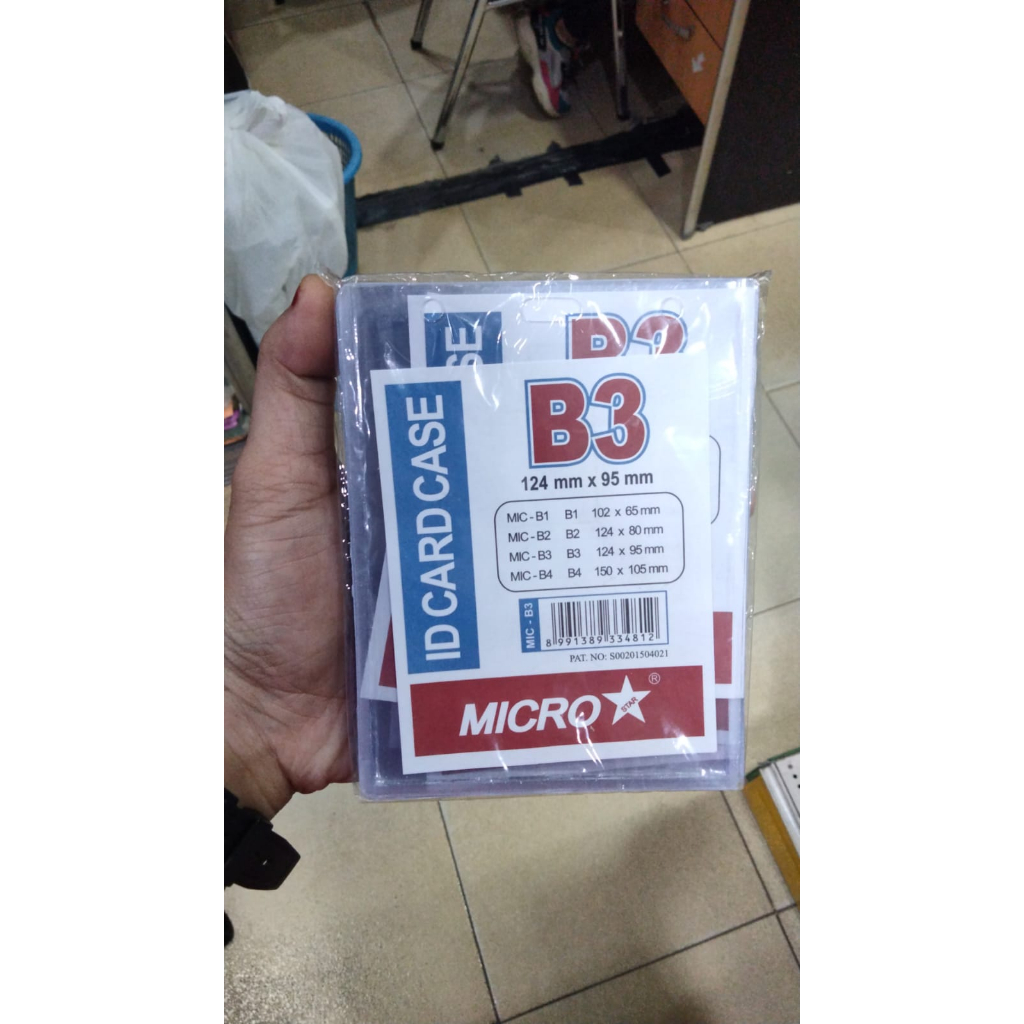 

MICROSTAR - KARTU TANDA PENGENAL MIKA / IDENTITY CARD / ID CARD MIC-B3 124X95MM