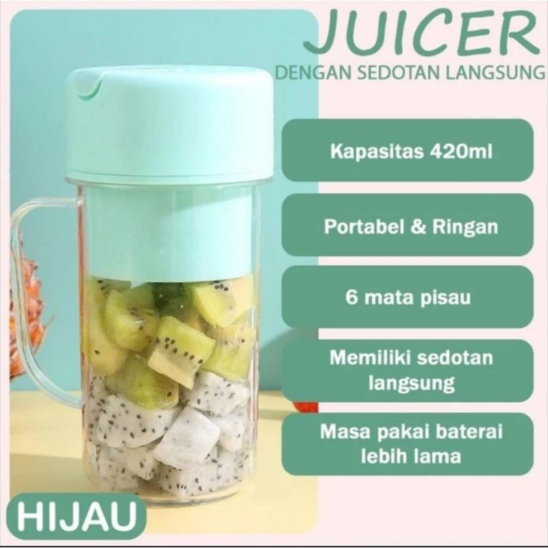 MH - JUICE CUP PORTABLE + SEDOTAN - BLENDER CUP PORTABLE BCP09