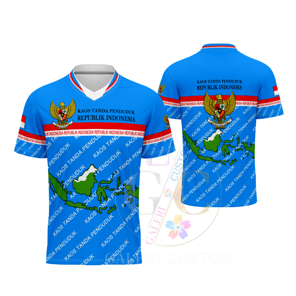 Jual Baju KTP Kaos Polo Pria KTP Indonesia kaos jersey KTP GERATIS CUSTOM nama logo baju jersey ktp 