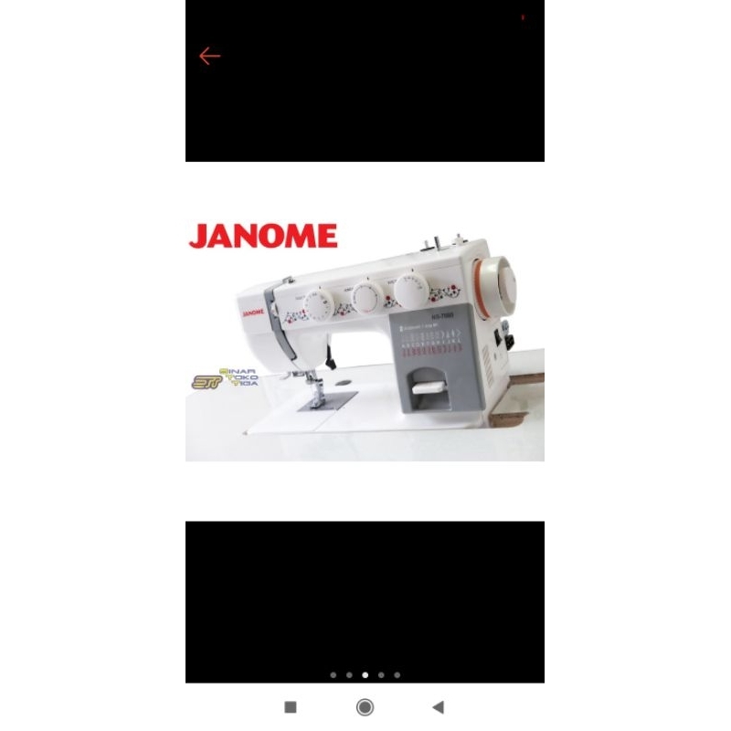 JANOME NS7880 + MEJA