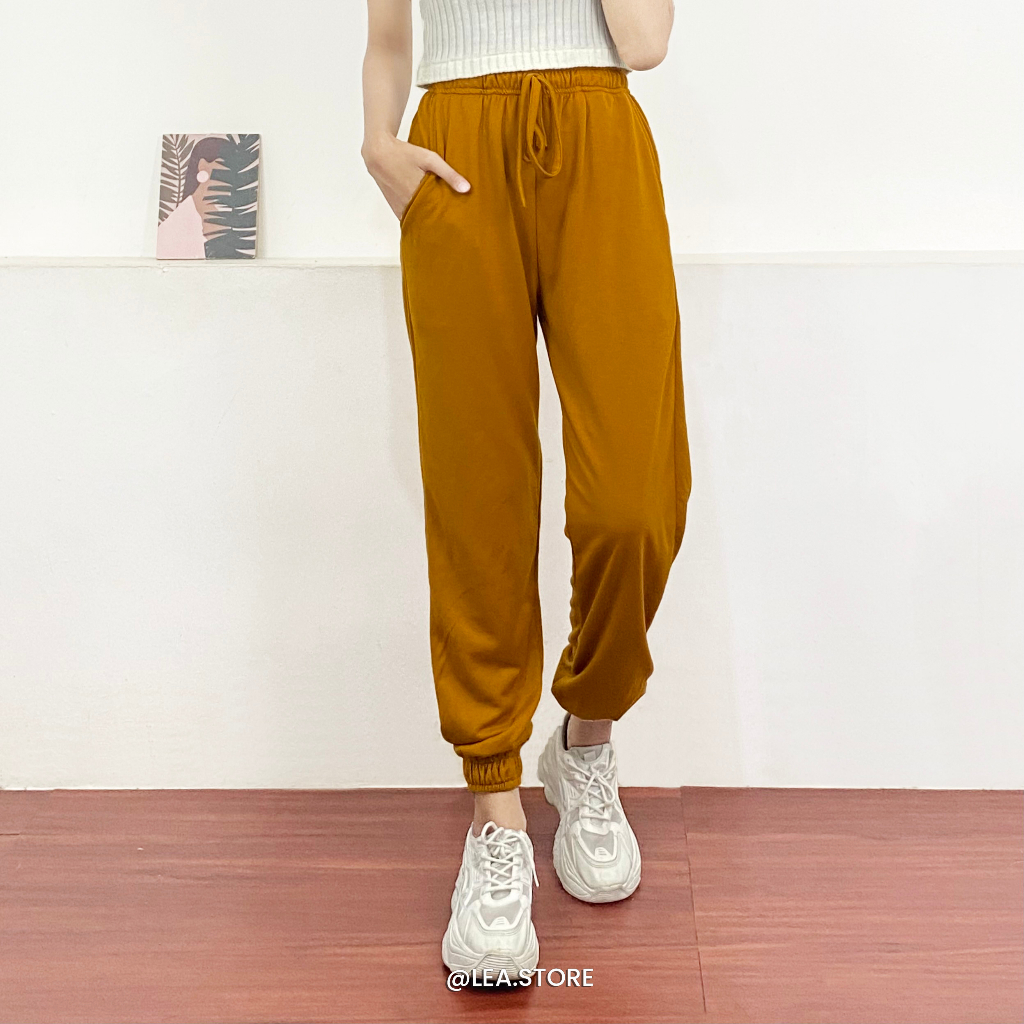 DIRA SWEATPANTS JOGGER / CELANA TRAINING WANITA / LEA STORE