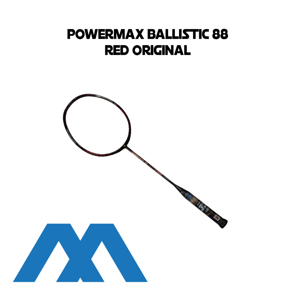 Raket Badminton Bulutangkis Power Max Ballistic 88 RED