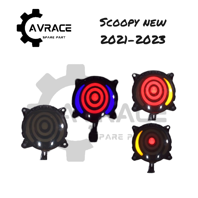 Lampu Stop / Belakang SCOOPY NEW (2021-2023) Transformer